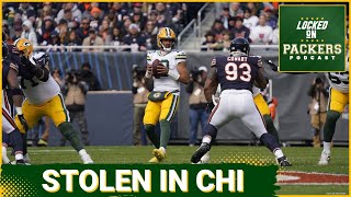 Green Bay Packers block kick to stun Chicago Bears in critical NFC North comeback win [upl. by Demah]