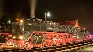 Führerstandsmitfahrt auf unserer Dampflok 01 118 nach Meiningen [upl. by Yregerg]