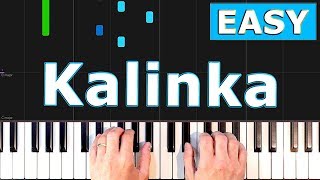 Kalinka  EASY Piano Tutorial [upl. by White97]