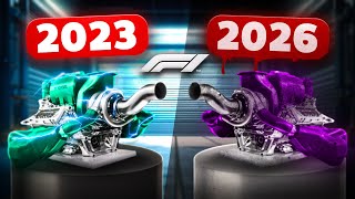 LINQUIÉTUDE SUR LES MOTEURS F1 DE 2026  TOUT SAVOIR SUR LA RÉGLEMENTATION [upl. by Dulci]