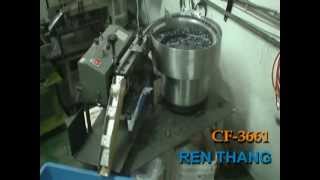 CF3661 Automatic Loose Radial Lead Cutter with Bowl Feeder [upl. by Yor]