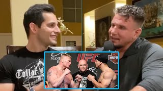 Frank Mir On Making Brock Lesnar Tap Out At UFC 81 [upl. by Judon206]