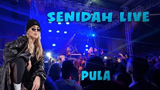 Senidah Live  Pula 2024 [upl. by Atinauq161]