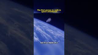 First Untethered Spacewalk Bruce McCandless [upl. by Avon]