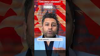 Concordia University Chicago USA Funds requirements 2025 shorts [upl. by Devad675]