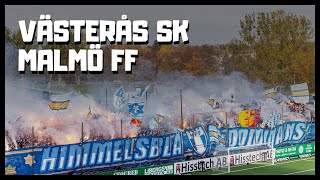 Västerås SK  Malmö FF  Invasion Västerås  2024 [upl. by Yelyab]