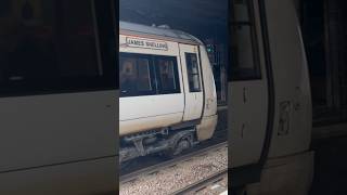 c2c Class 357  357209 amp 357033 Departing Upminster Station shorts train railway [upl. by Okram]