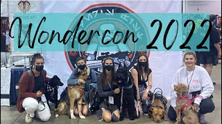 WonderCon with a Service Dog  Vlog 2022 [upl. by Osnola]