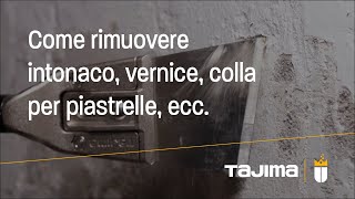 Come rimuovere intonaco colla per piastrelle battiscopa moquette e materiali simili [upl. by Rehpotisrhc498]