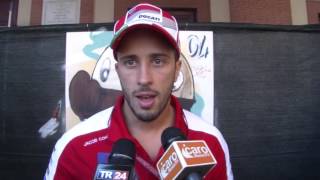 MOTORI Interviste Dovizioso e Marini pre event Gp Misano 2016 [upl. by Nolrev]