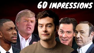 60 Hilarious Impressions under 20 Minutes [upl. by Ninaj]