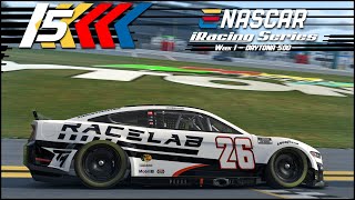 Week 1  DAYTONA 500  2022 NASCAR iRacing Series [upl. by Barnebas]