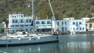 SAILING round RHODES Part 3 Nisyros  Tilos  Chalki GREECE [upl. by Hewes578]