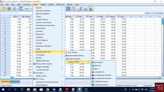 SPSS 12 Nonparametric Tests  MannWhitney Kruskal Wallis Wilcoxon Friedman [upl. by Rafferty]