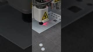 Rubber mat cutting with a CNC Cutting Machine [upl. by Ahteral]