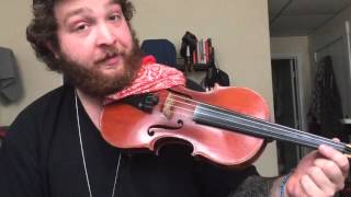 How To Play Silent Night on Violin  Tutorial [upl. by Slorac]