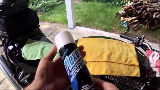 Motorcycle Plastic Care And Cleaning [upl. by Nosiram]