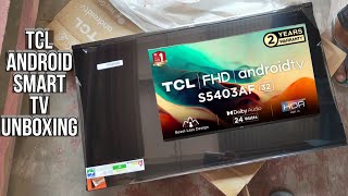 TCL Smart TV 32 inch 32S5403AF Unboxing amp Overview [upl. by Lady]