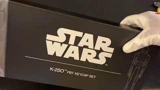 Starwars K2SO keycaps from NovelKeys unboxing [upl. by Eltsyrk711]