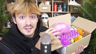 ASMR LIVE UNBOXING NEW TRIGGERS [upl. by Lavelle]