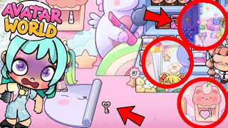 🥰TODOS LOS SECRETOS DE LA NUEVA TIENDA DE MAQUILLAJE KAWAII  AVATAR WORLD🥰 [upl. by Hoeg]