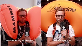 Speed test Scott Alpride E1 vs Mammut Airbag Technology 30 [upl. by Dianuj]