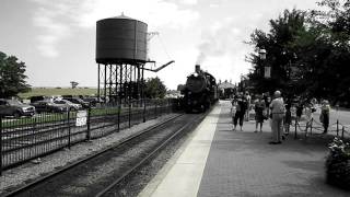 SRC 475 Arriving at Strasburg [upl. by Witha]