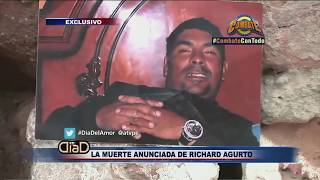 Richard Agurto Anunció su muerte en nuestro programa [upl. by Gerick]