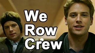 The Social Network quotWe Row Crewquot  Winklevoss Twins [upl. by Neerac46]