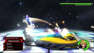 KH2FM Lv1  NMC Mod vs Data Roxas0 Damage0 Stat Boosts Initial Keyblade BGM Dub [upl. by Dredi]