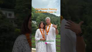 Sharing experiences after completing the 200Hr Yoga Teacher Training in Rishikesh India yogattc [upl. by Berlin]