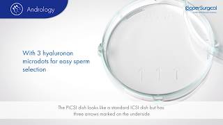 Introduction to PICSI® dish with Hyaluronan for easy sperm selection [upl. by Farrica]