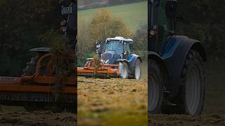 🚜VALTRA Grünland Frontzapfwelle traktor landwirtschaft valtra agriculturalmachinery bauernhof [upl. by Marjy]