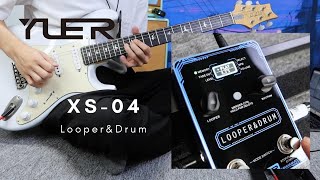 Smart Looper amp Drum Pedal YUER XS04 Demo [upl. by Aneliram]