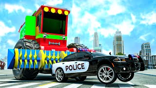 Car Patrol  Special Avengers  Avengers save Jeremy  Car City  Police Cars and fire Trucks [upl. by Fritz]