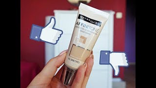 TEST PODKŁAD MAYBELLINE AFFINITONE [upl. by Shana702]