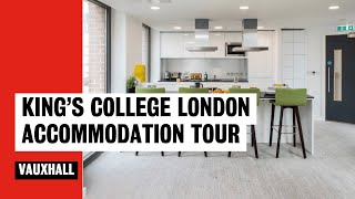 Vauxhall Urbanest accommodation tour  Kings College London [upl. by Nosnek]