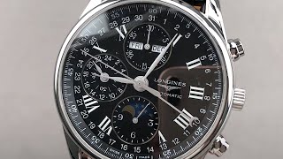 Longines Master Complete Calendar Moonphase L26734517 Longines Watch Review [upl. by Behrens]