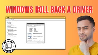 How to Roll Back a Driver in Windows [upl. by Suiremed]