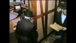 The Rebbe Distributes Matzos [upl. by Aala]