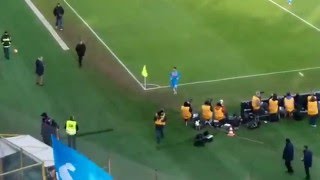 Bologna Napoli 32 Settore Ospiti Stadio DallAra [upl. by Duane274]