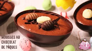 ❀ Recette de Mousses au Chocolat en Coques pour Pâques ❀ [upl. by Artenak]