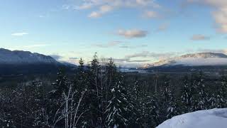 First Snow Kitimat BC Canada [upl. by Durwood]