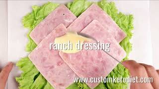 Keto Ham amp Cheese Wraps [upl. by Nosreffej]