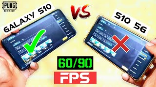 PUBG Test  Samsung S10 Vs S10 5G Pubg Graphics Test  Buy Or Not In 2023 [upl. by Sined190]