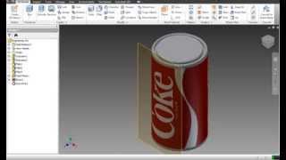 Autodesk Inventor  Creating Decals and Applying Images to Surfaces [upl. by Iridissa251]