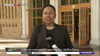 Membathisi Mdladlana  Official memorial service for a leader described as incorruptible [upl. by Cornall]