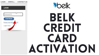 How To Activate Belk Credit Card 2024  Belk Credit Card Activation [upl. by Launcelot]