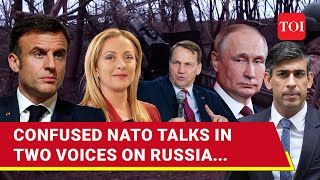 NATO Cracks Open On Putin Italy Warns France Poland Over Ukraine Troop Deployment I Details  TOI [upl. by Otte857]