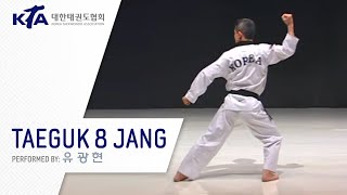 Taeguk 8 Jang Yoo Gwanghyun KTA Korea Taekwondo Association [upl. by Valencia264]